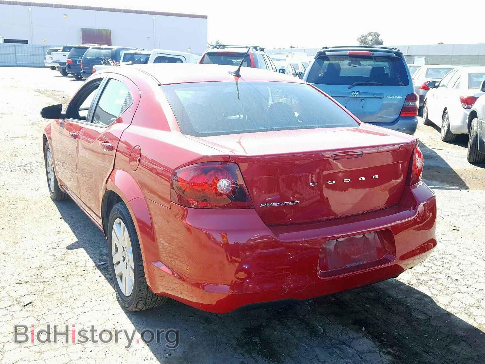 2012 DODGE AVENGER - VIN: 1C3CDZAB4CN179533 - Photo 3