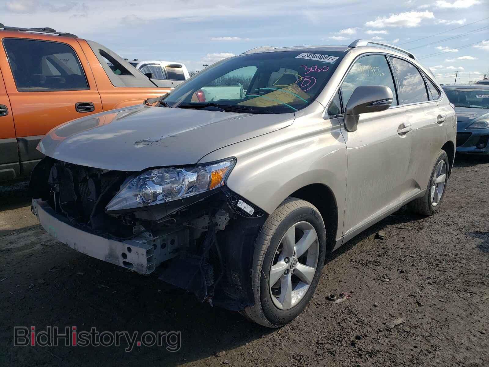 2011 LEXUS RX350 - VIN: 2T2BK1BA7BC114192 - Фото 2