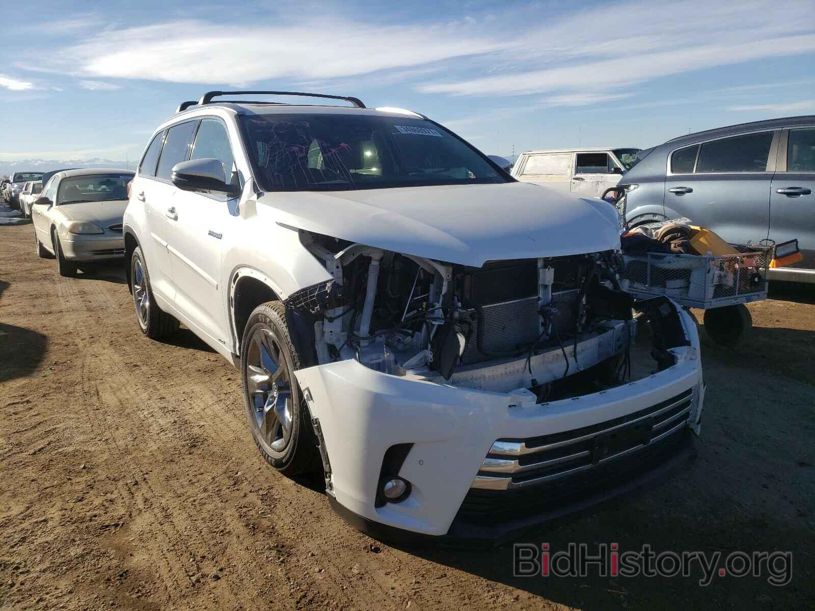 Photo 5TDDGRFH4JS037047 - TOYOTA HIGHLANDER 2018