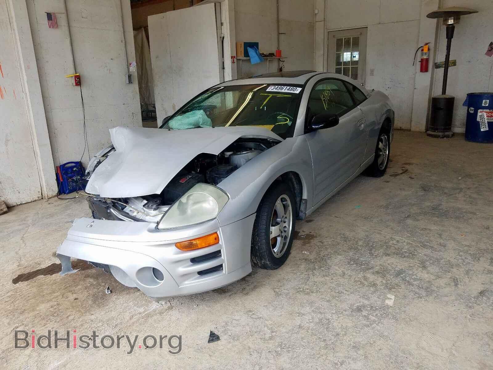 2004 MITSUBISHI ECLIPSE - VIN: 4A3AC44G24E039799 - Фото 2