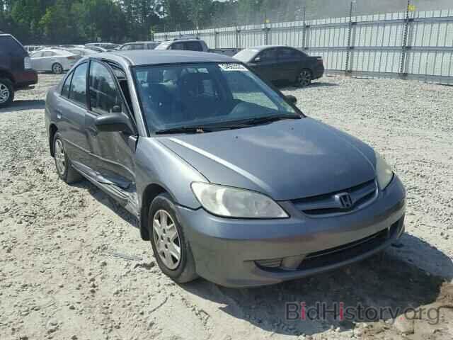 Photo 1HGES16365L018498 - HONDA CIVIC 2005