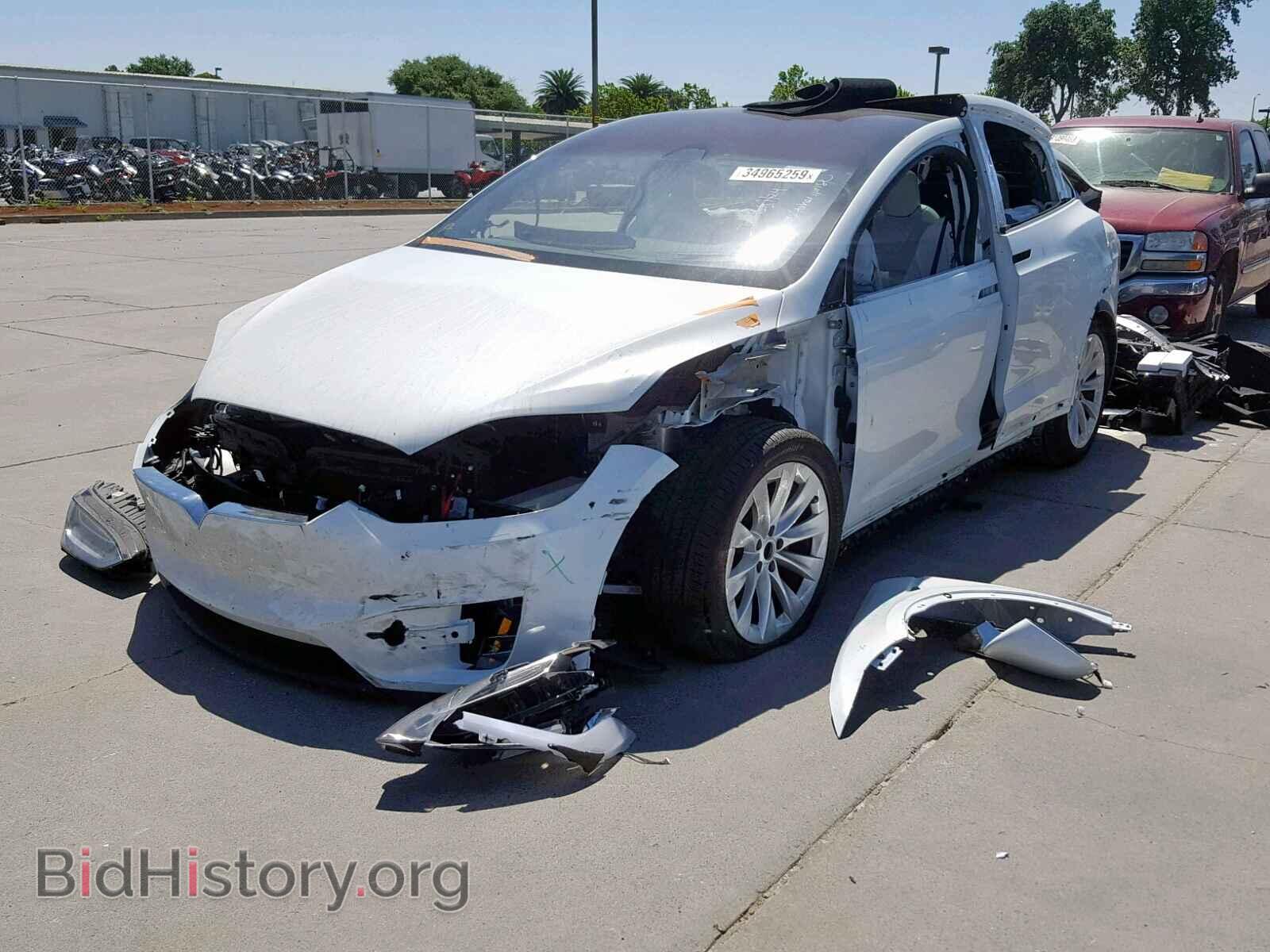 2018 TESLA MODEL X - VIN: 5YJXCBE28JF091663 - Фото 2