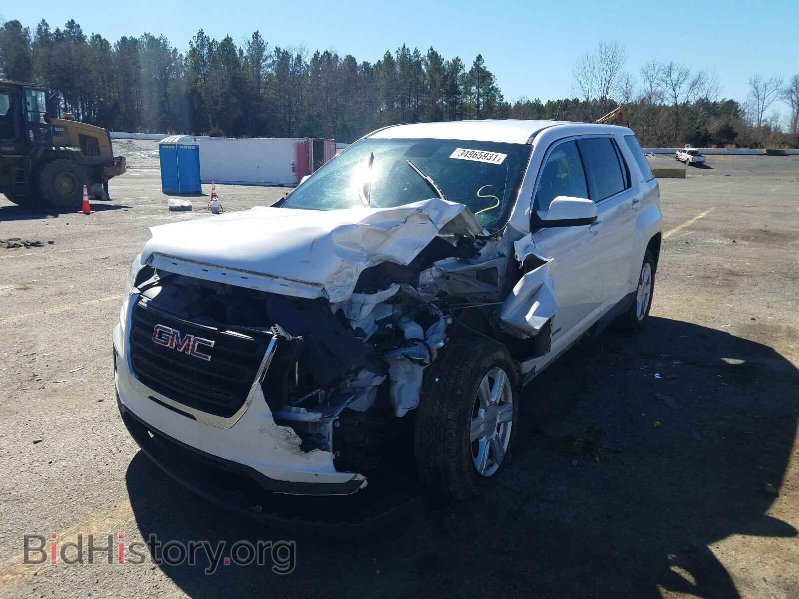 2016 GMC TERRAIN - VIN: 2GKALMEK5G6133730 - Фото 2