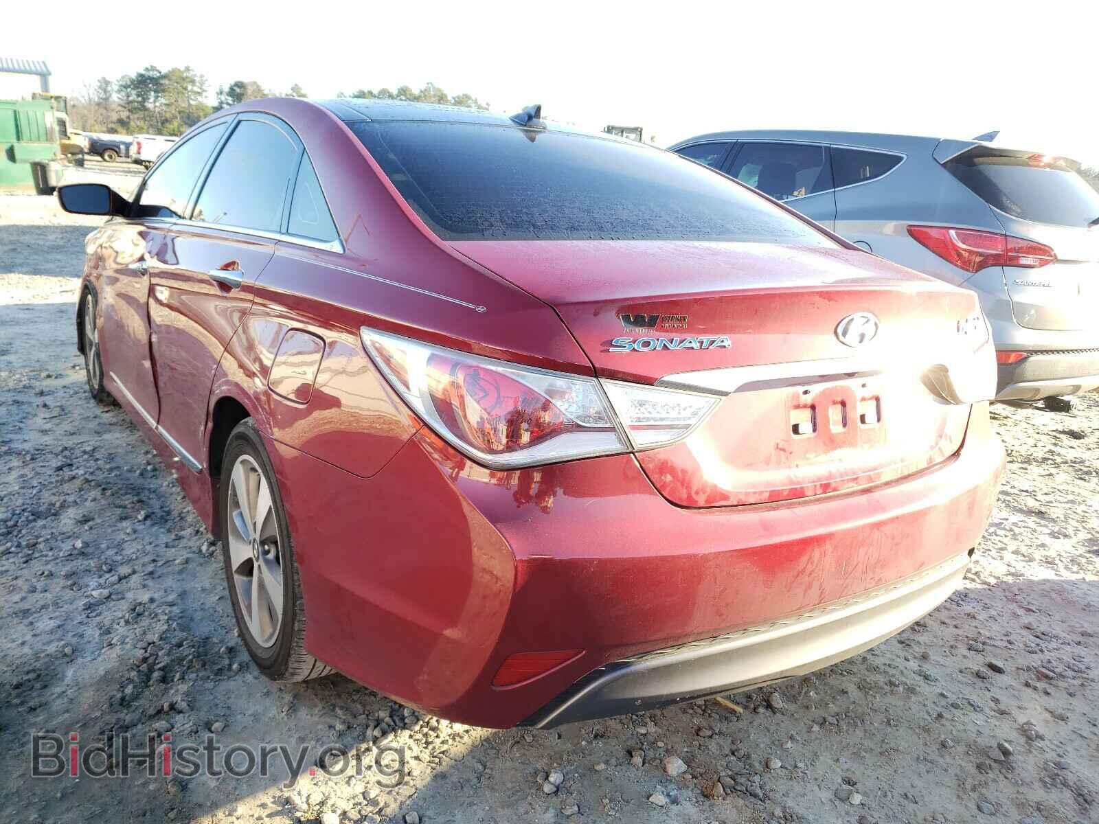 2012 HYUNDAI SONATA - VIN: KMHEC4A46CA039868 - Фото 3