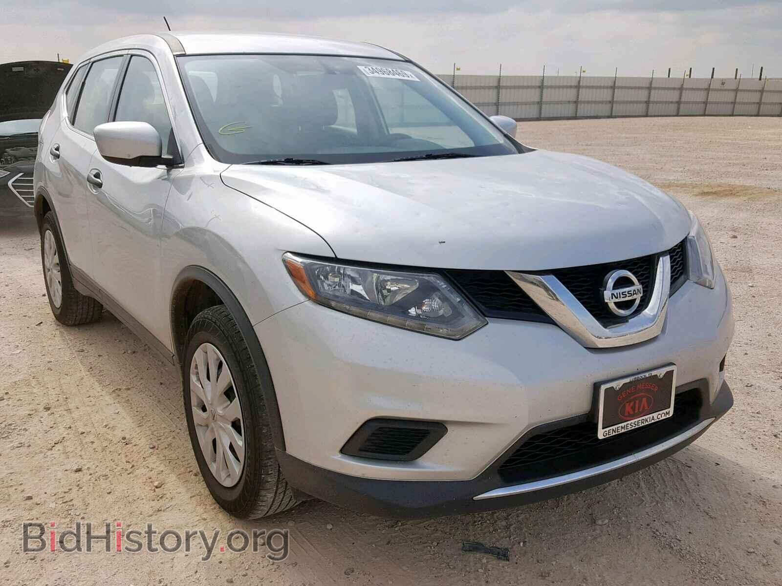 Фотография KNMAT2MV4GP597930 - NISSAN ROGUE S 2016