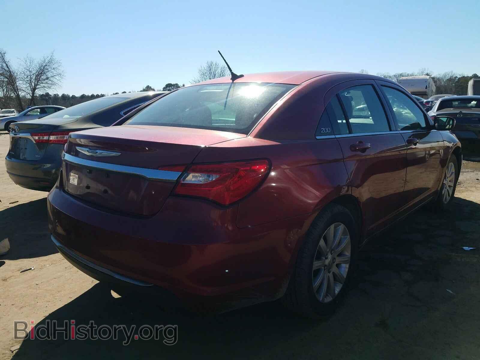 2013 CHRYSLER 200 - VIN: 1C3CCBBB4DN503722 - Фото 4