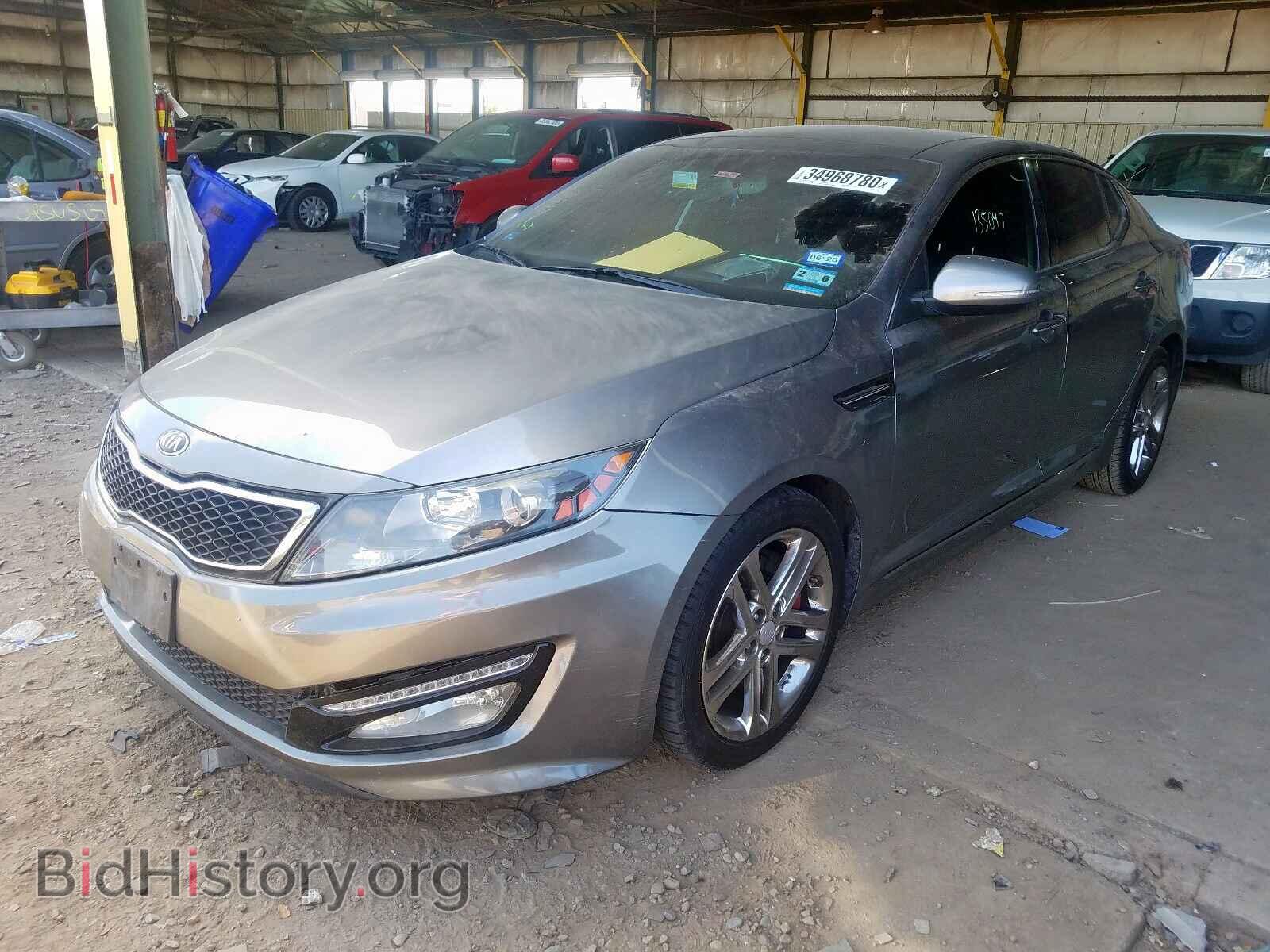 2013 KIA OPTIMA - VIN: 5XXGR4A69DG166830 - Фото 2