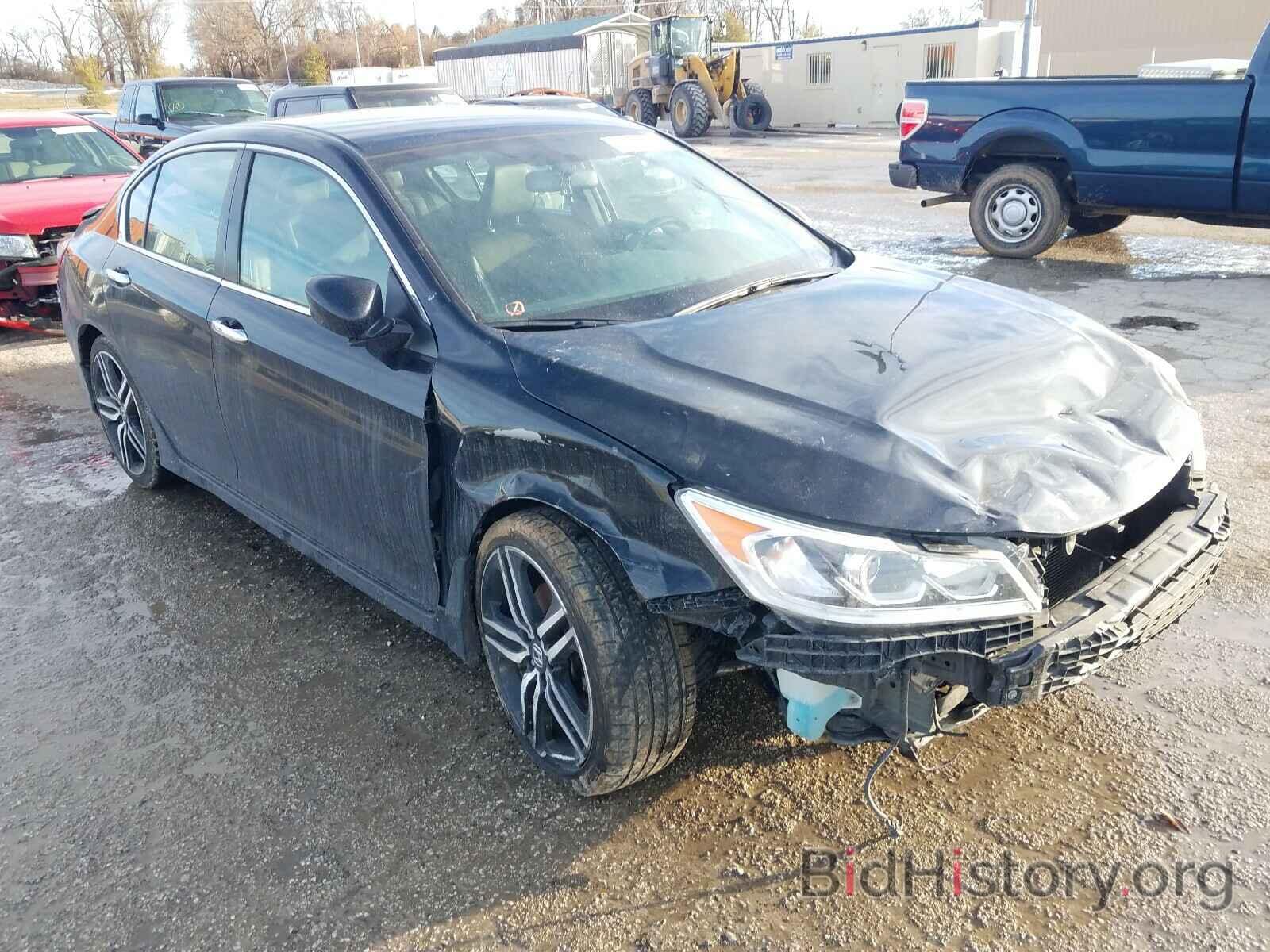 Photo 1HGCR2F57GA163543 - HONDA ACCORD 2016