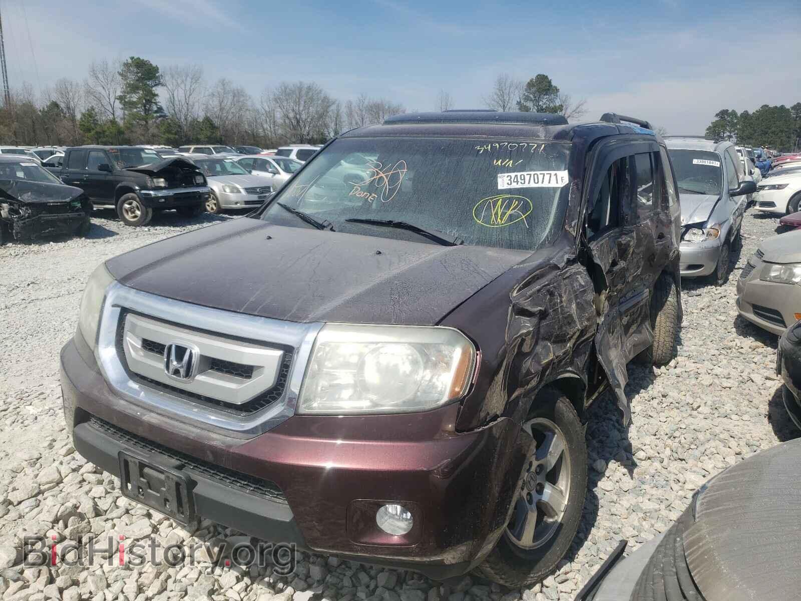 2011 HONDA PILOT - VIN: 5FNYF3H52BB024906 - Фото 2