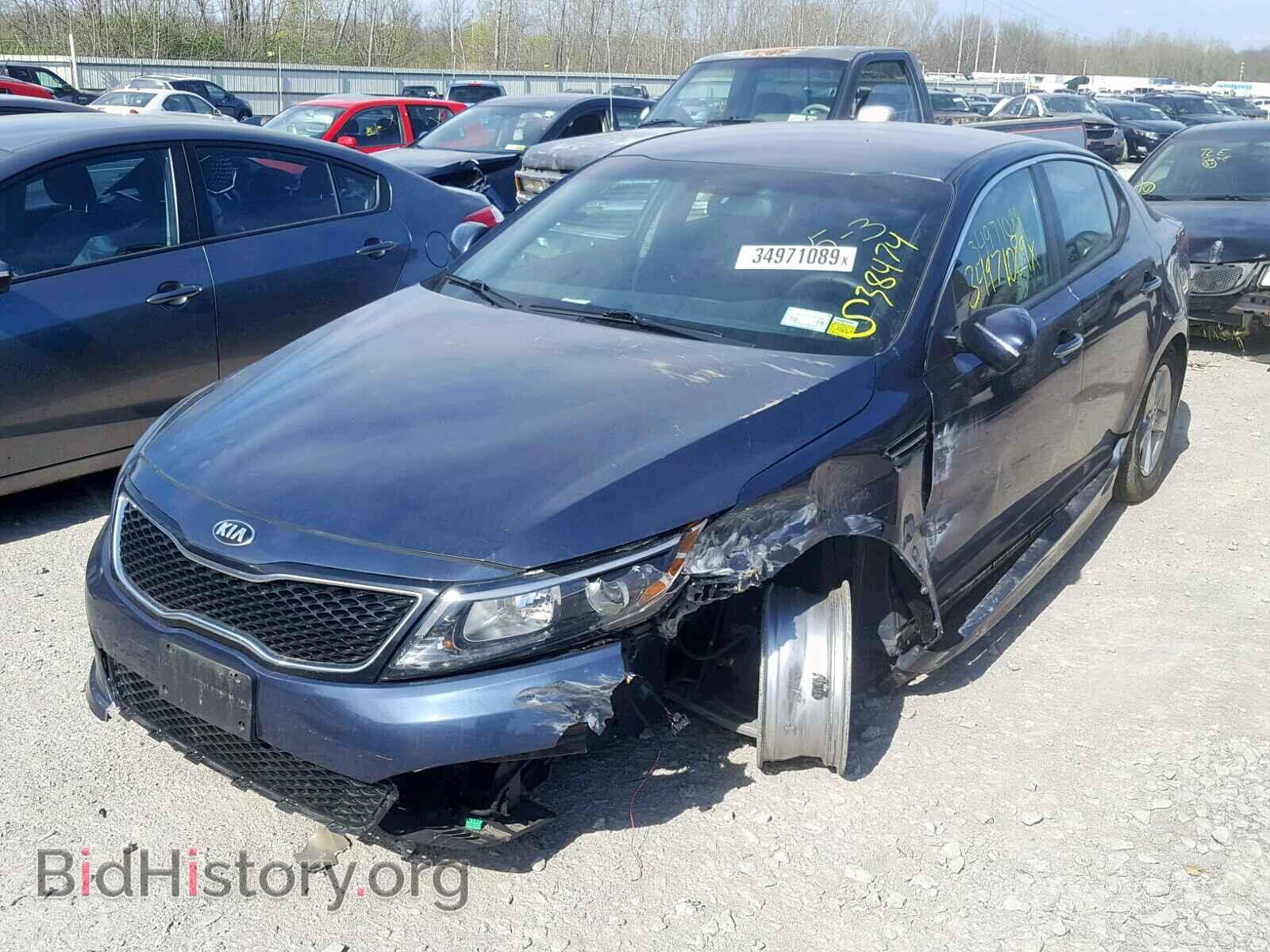 2015 KIA OPTIMA - VIN: 5XXGM4A74FG484722 - Фото 2