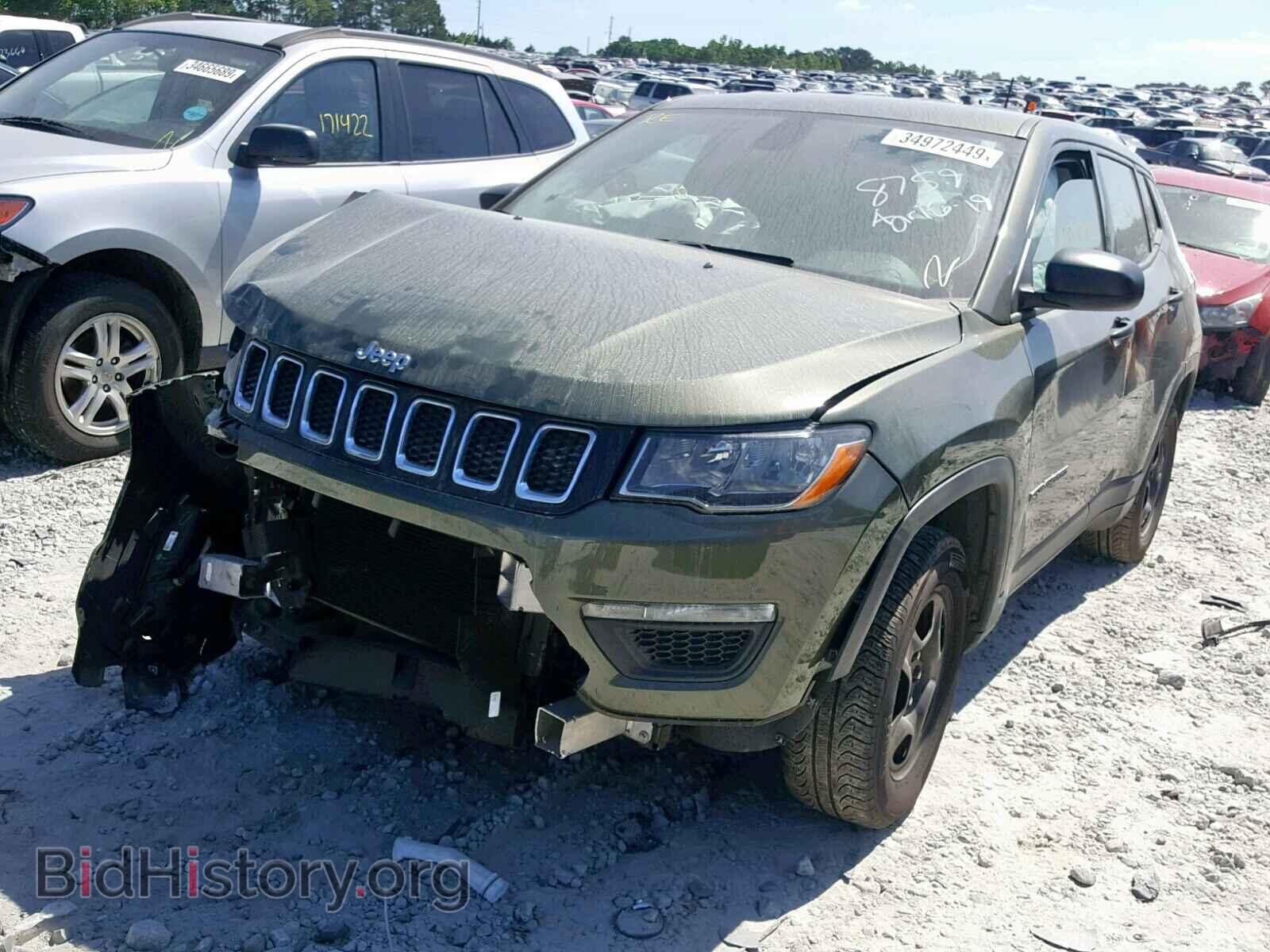 2017 JEEP COMPASS SP - VIN: 3C4NJCAB8HT668759 - Фото 2