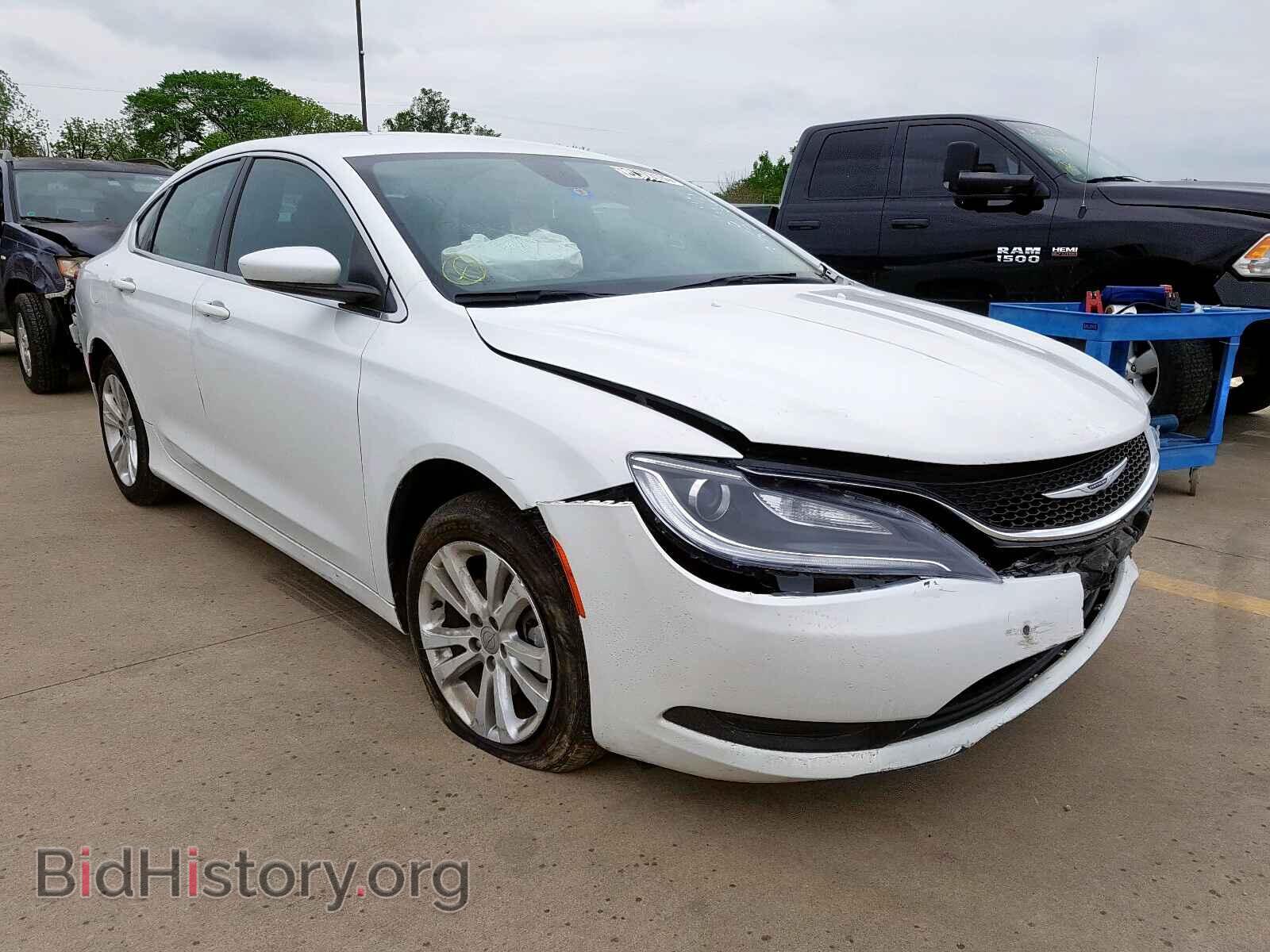 Фотография 1C3CCCFB6HN511293 - CHRYSLER 200 2017