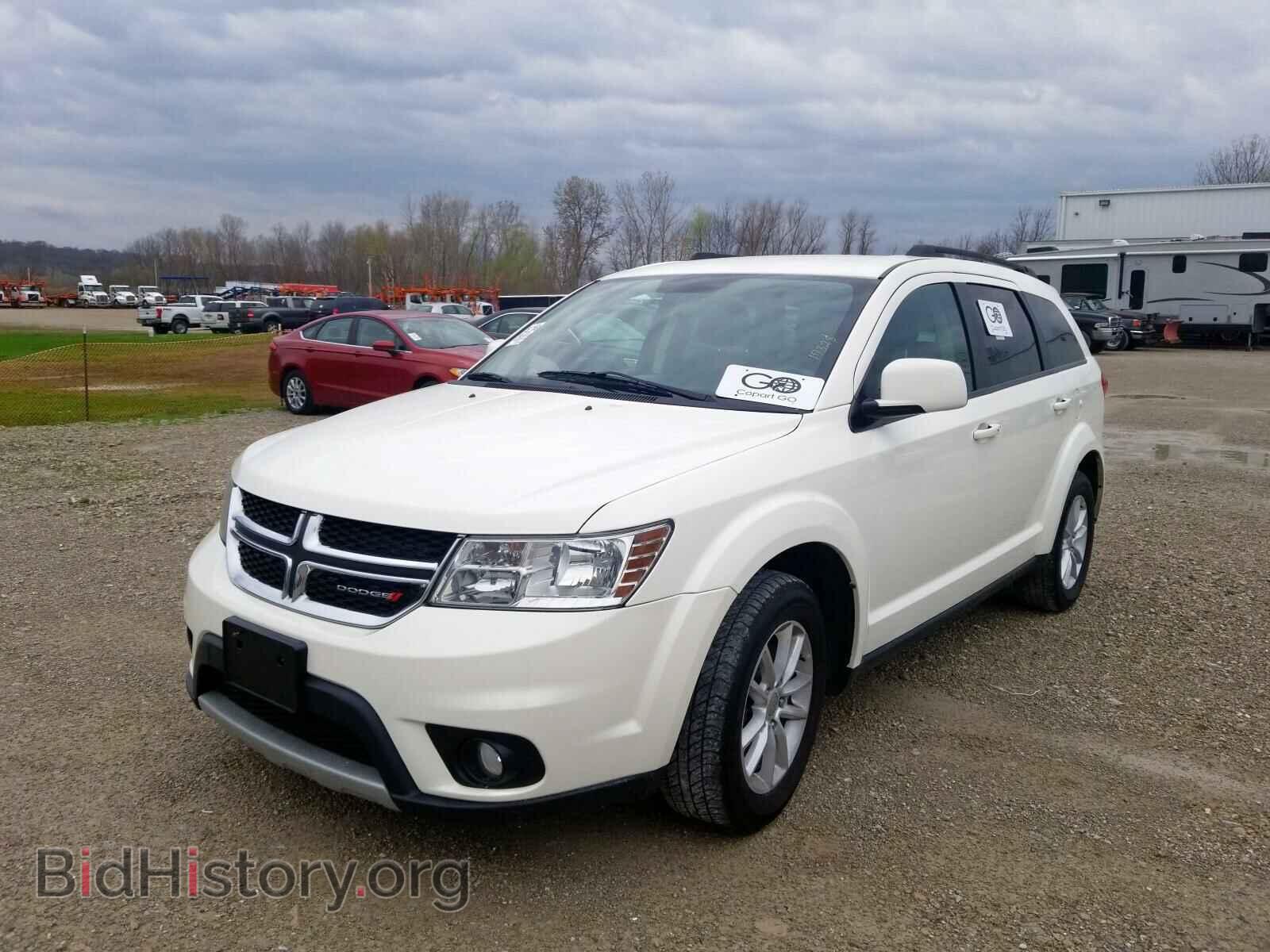 2016 DODGE JOURNEY - VIN: 3C4PDCBB3GT191543 - Фото 2