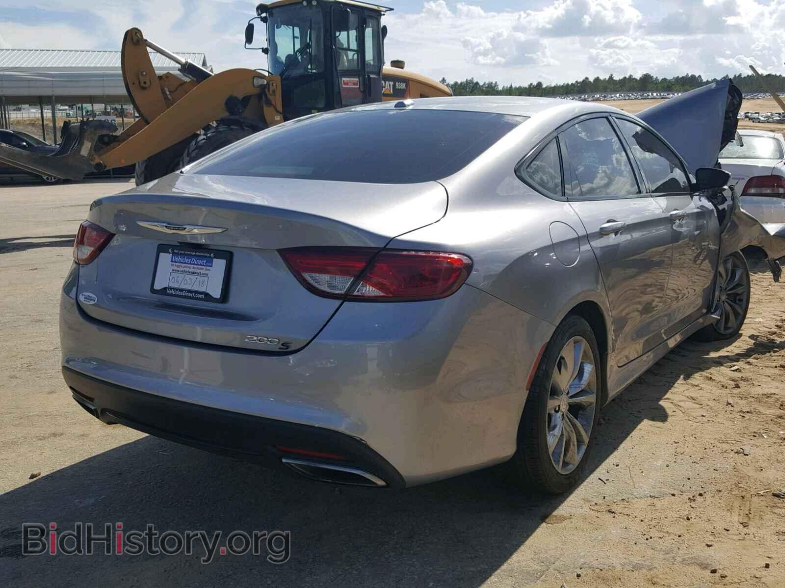 2015 CHRYSLER 200 - VIN: 1C3CCCBBXFN727831 - Фото 4