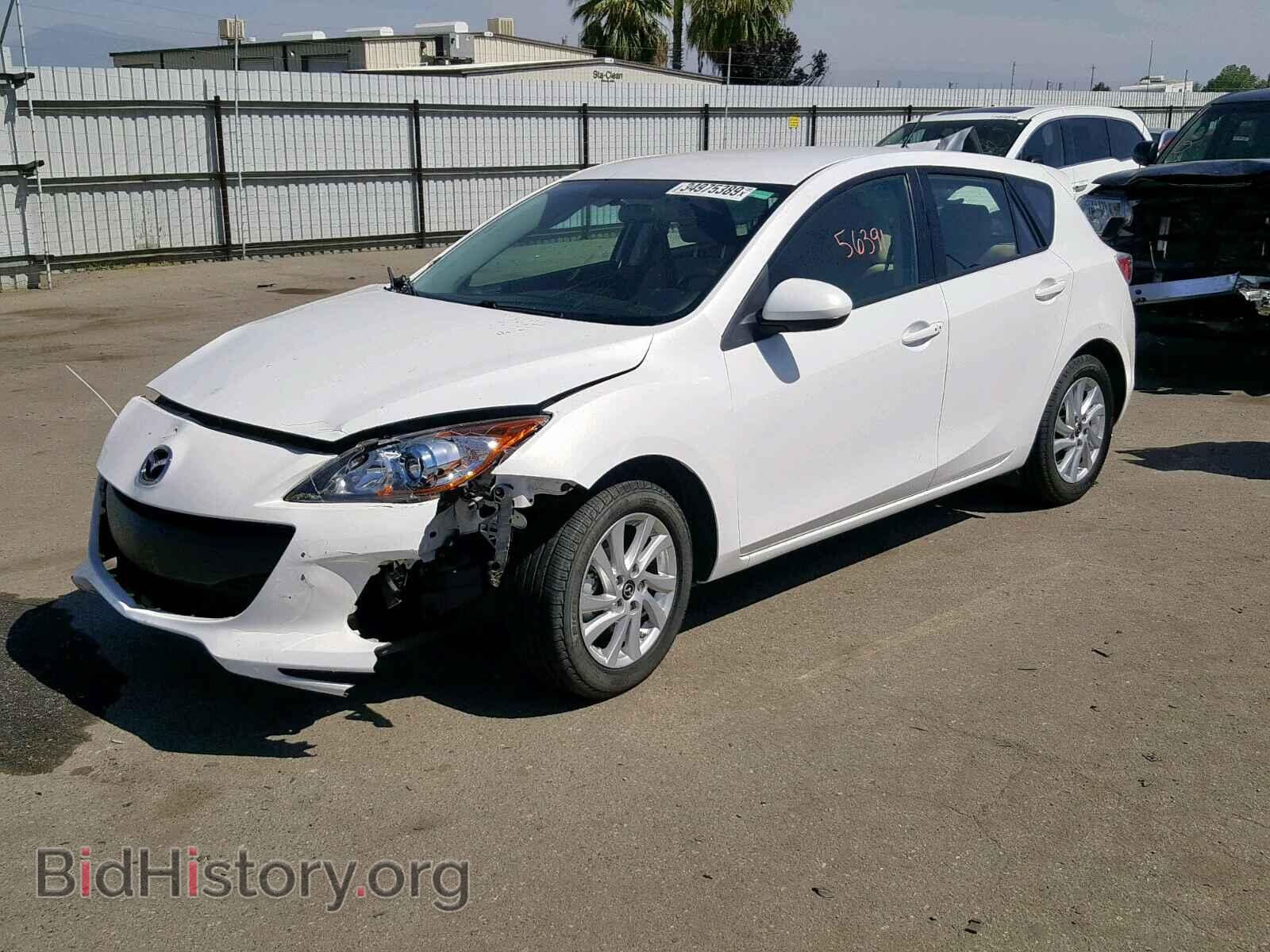 2013 MAZDA 3 - VIN: JM1BL1LP4D1788439 - Фото 2