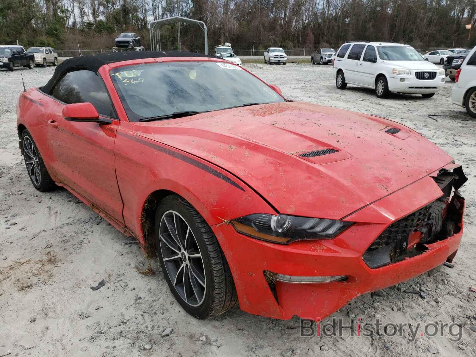 Photo 1FATP8UH9J5123989 - FORD MUSTANG 2018