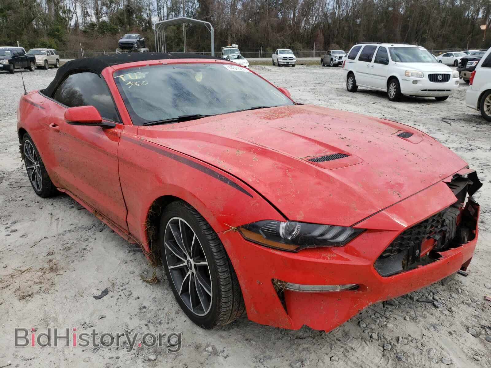 Photo 1FATP8UH9J5123989 - FORD MUSTANG 2018