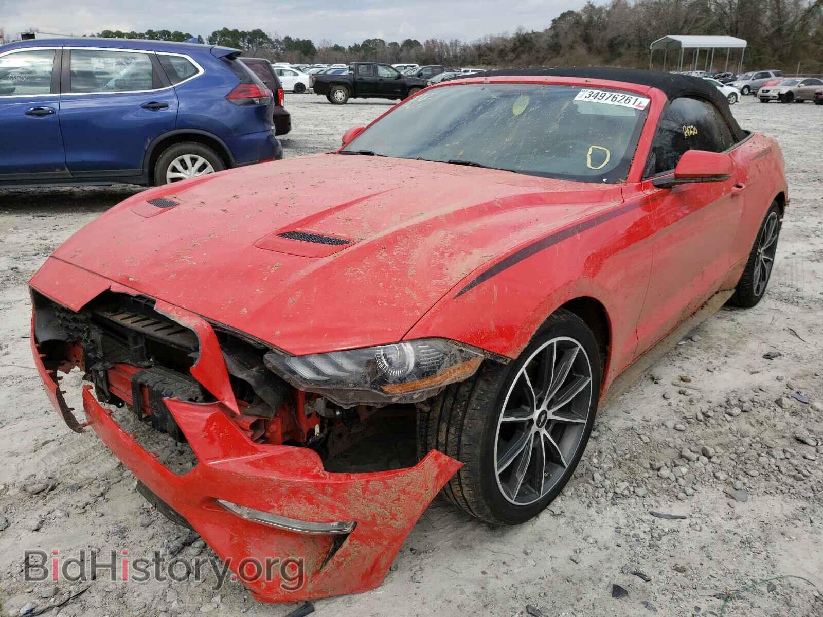 2018 FORD MUSTANG - VIN: 1FATP8UH9J5123989 - Фото 2
