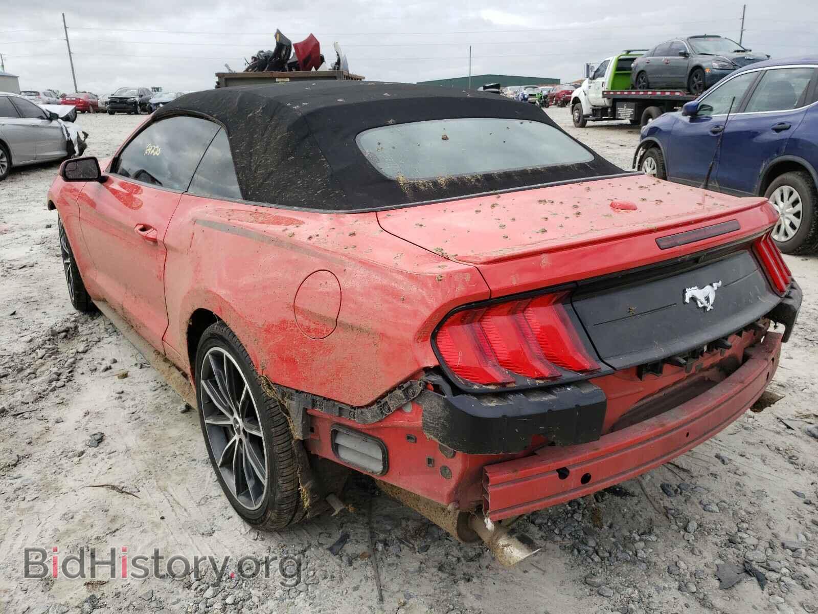 2018 FORD MUSTANG - VIN: 1FATP8UH9J5123989 - Фото 3