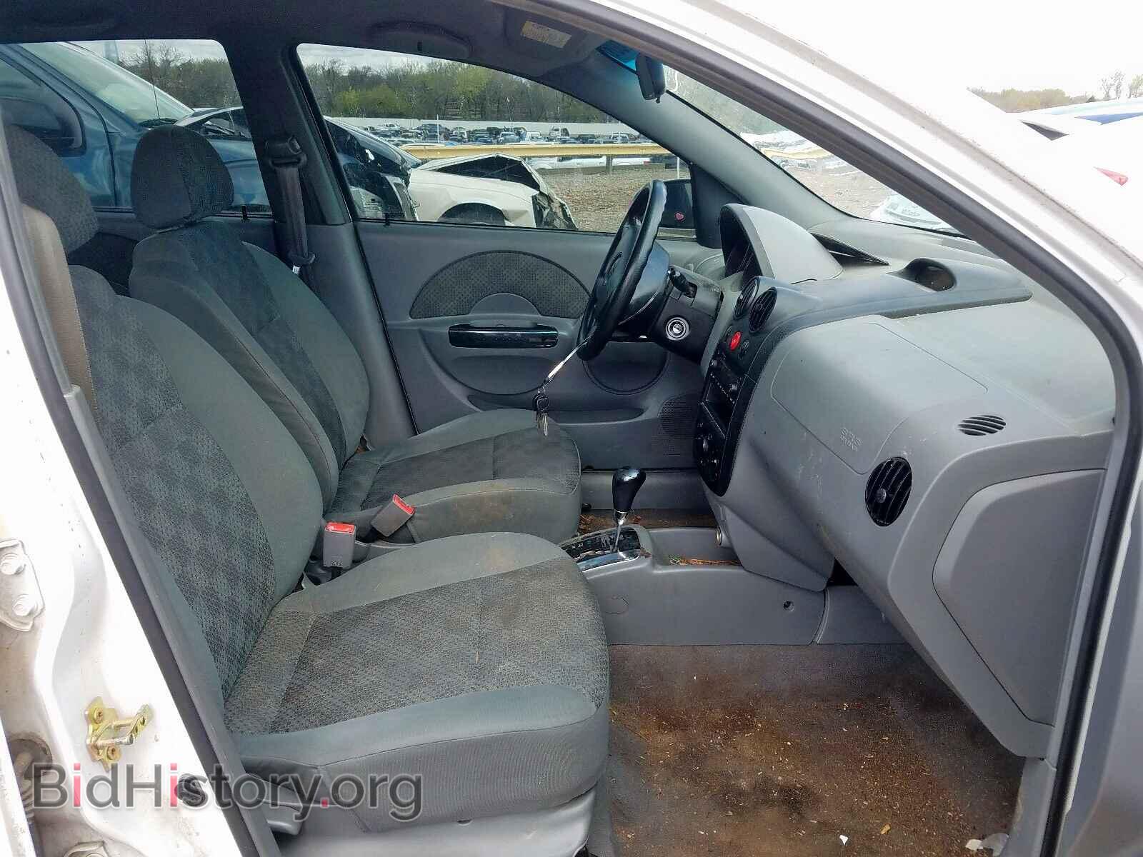 2005 CHEVROLET AVEO - VIN: KL1TD62685B451153 - Фото 5