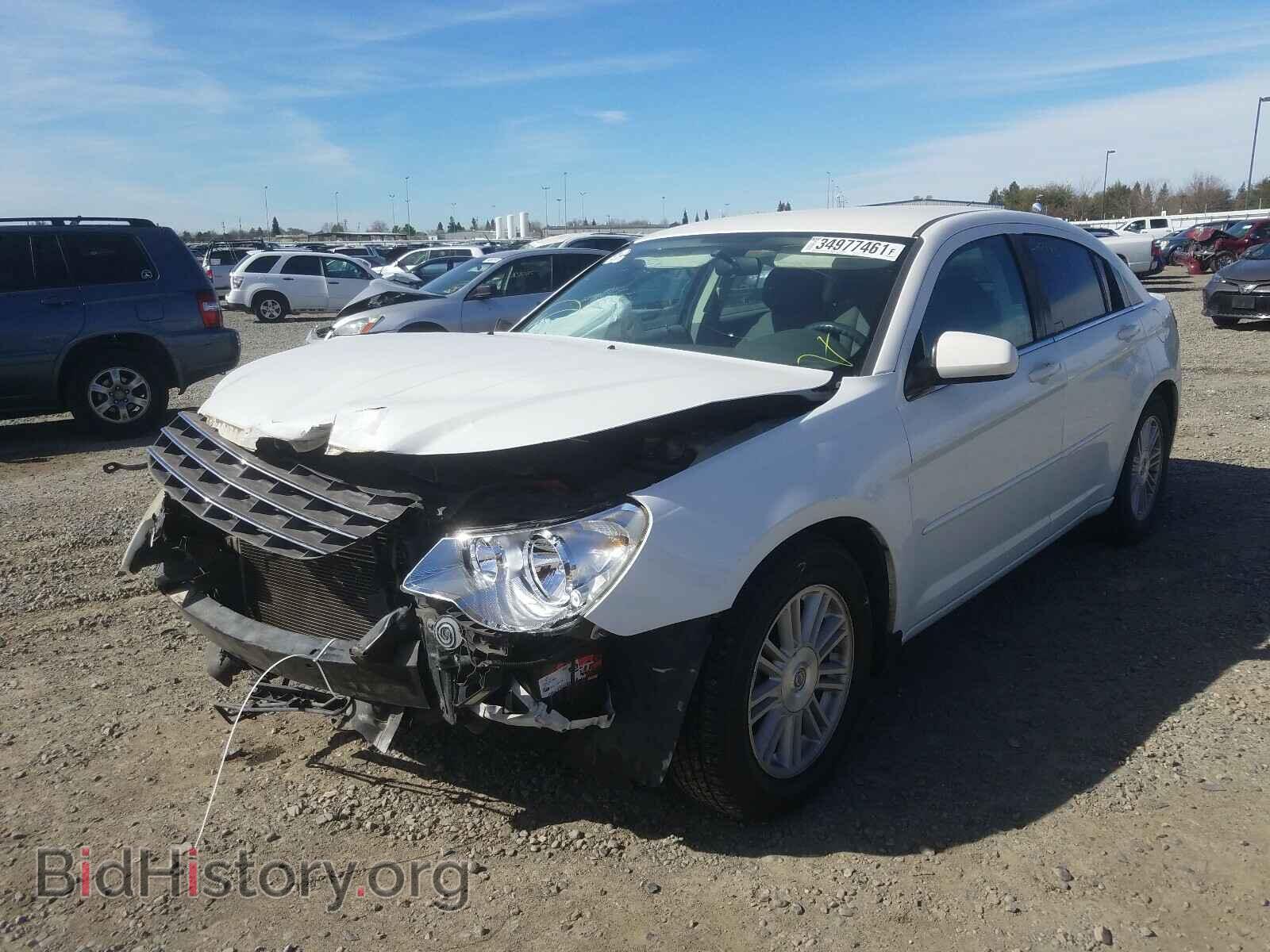 2007 CHRYSLER SEBRING - VIN: 1C3LC56K37N551745 - Фото 2