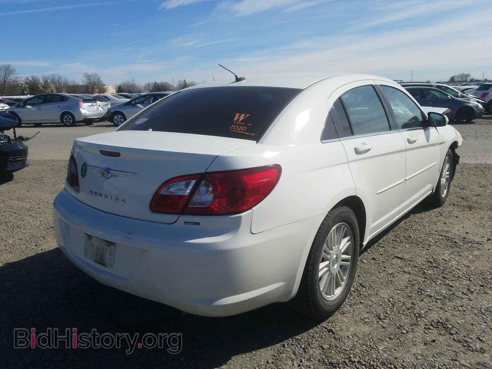2007 CHRYSLER SEBRING - VIN: 1C3LC56K37N551745 - Фото 4