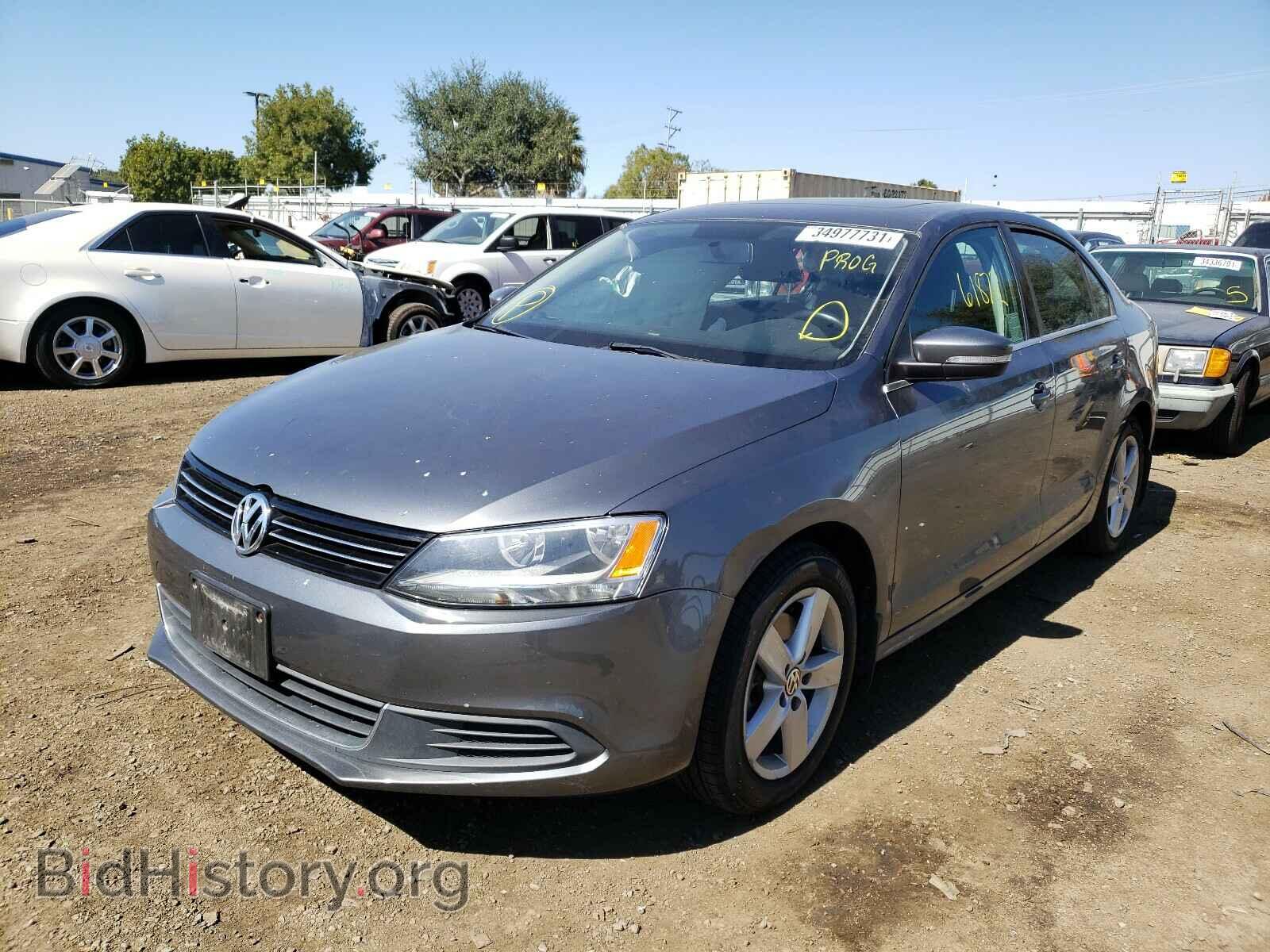 2014 VOLKSWAGEN JETTA - VIN: 3VWLL7AJ9EM396645 - Фото 2