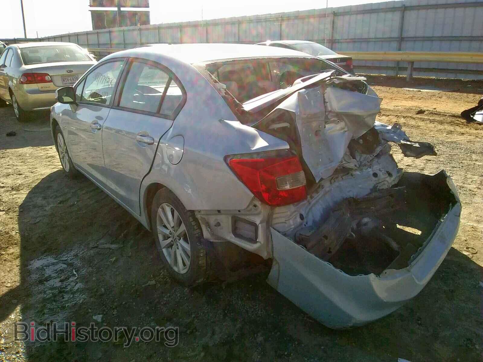 2012 HONDA CIVIC - VIN: 19XFB2F84CE373521 - Фото 3
