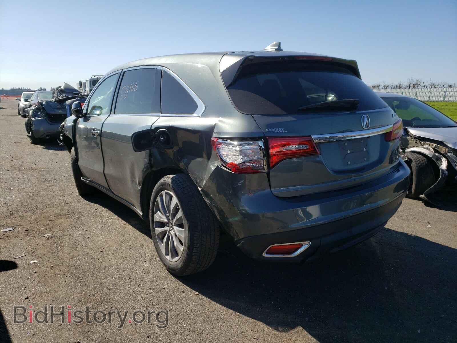 2016 ACURA MDX - VIN: 5FRYD3H60GB002147 - Фото 3