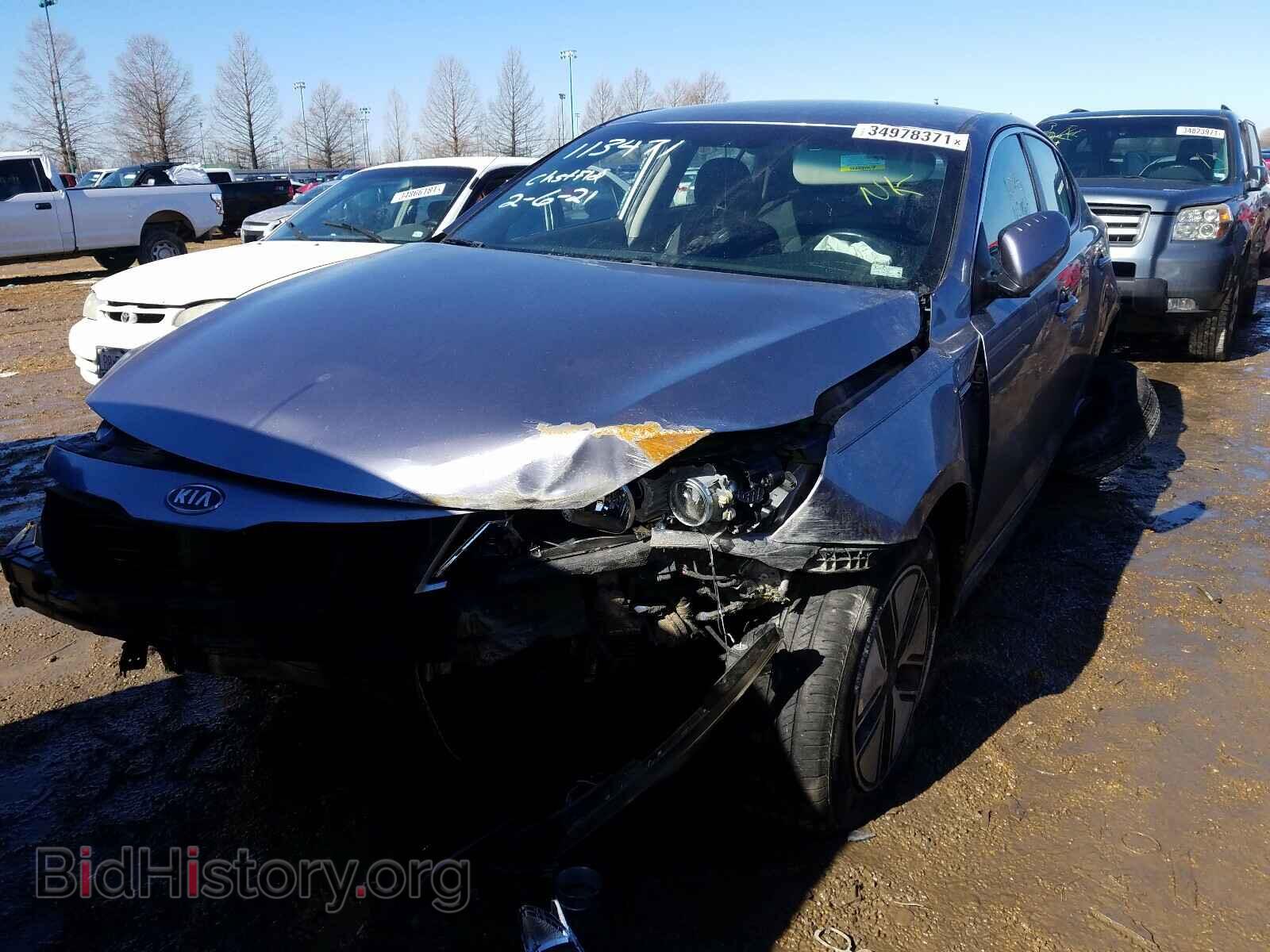 2012 KIA OPTIMA - VIN: KNAGM4AD2C5019648 - Фото 2