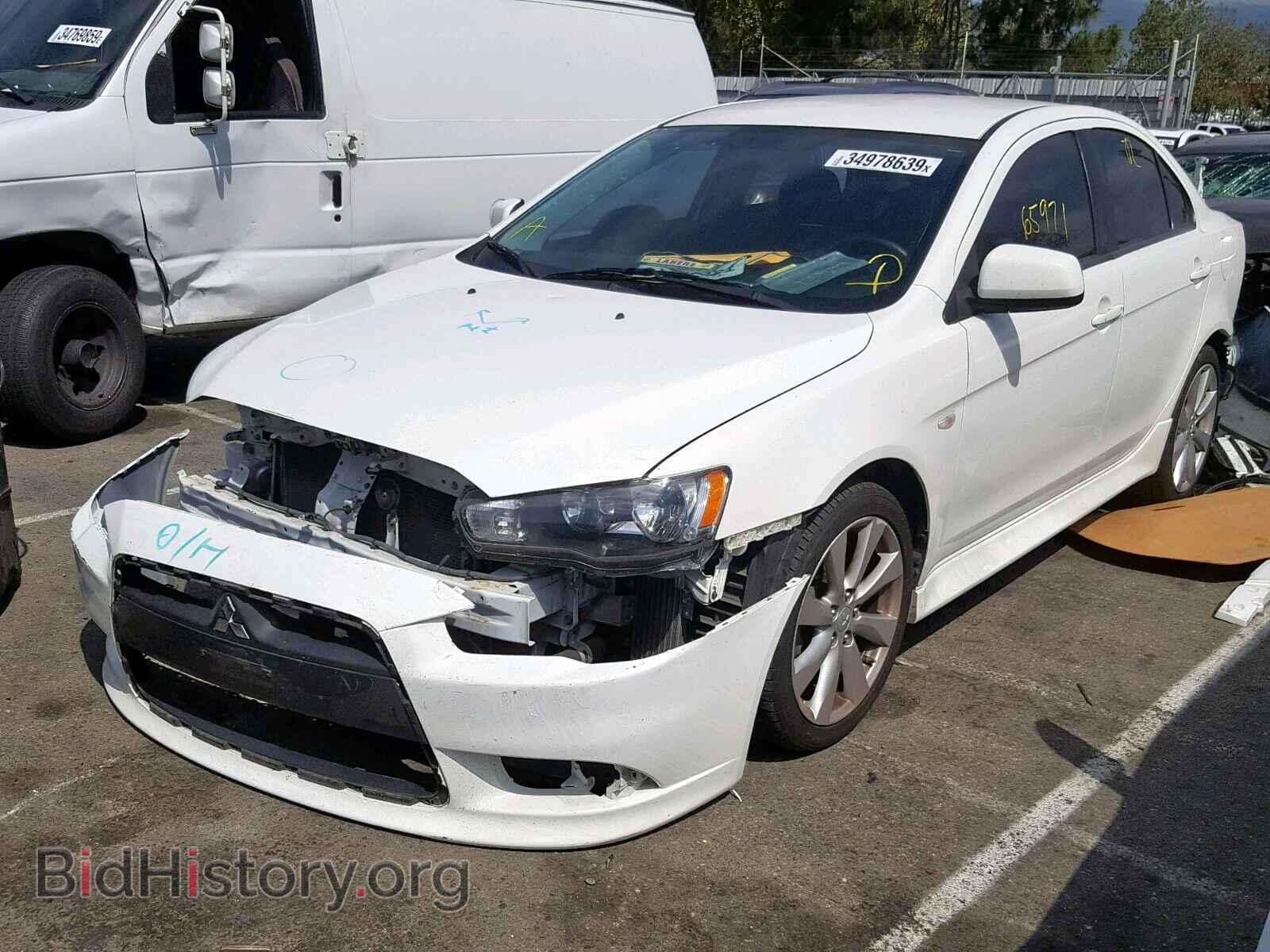 2013 MITSUBISHI LANCER - VIN: JA32U8FW8DU004074 - Фото 2