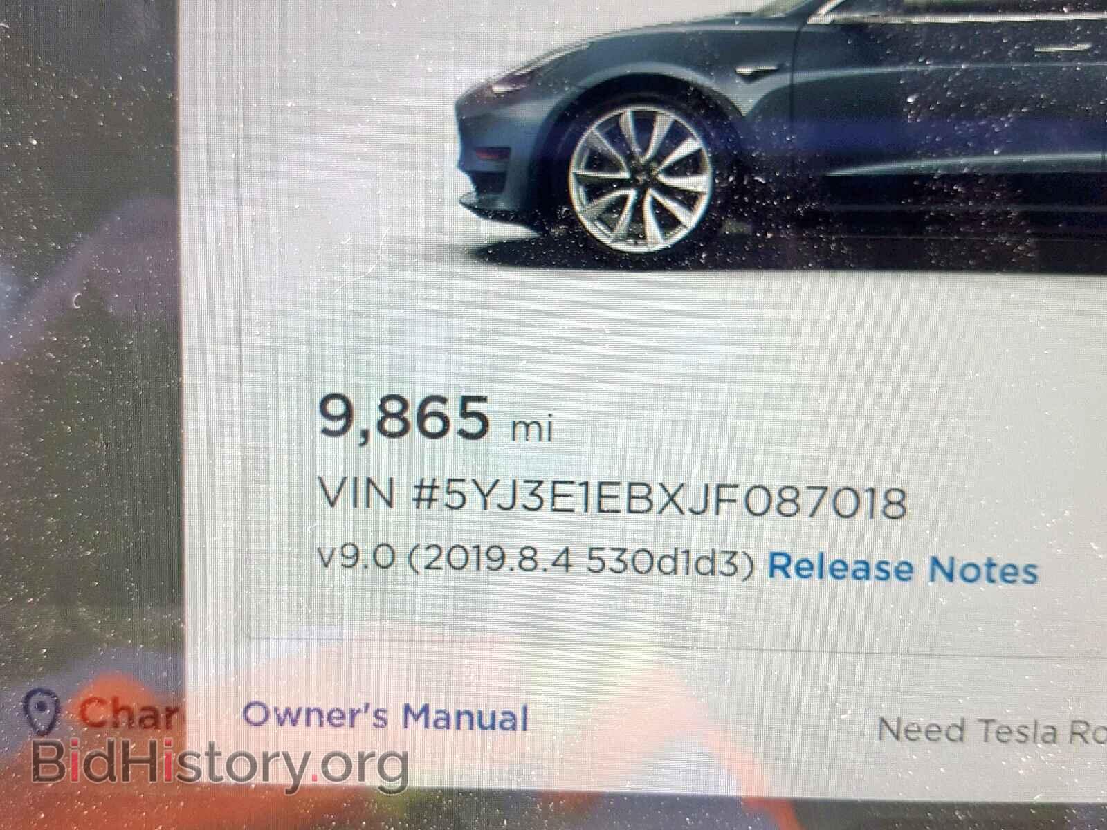 2018 TESLA MODEL 3 - VIN: 5YJ3E1EBXJF087018 - Фото 8