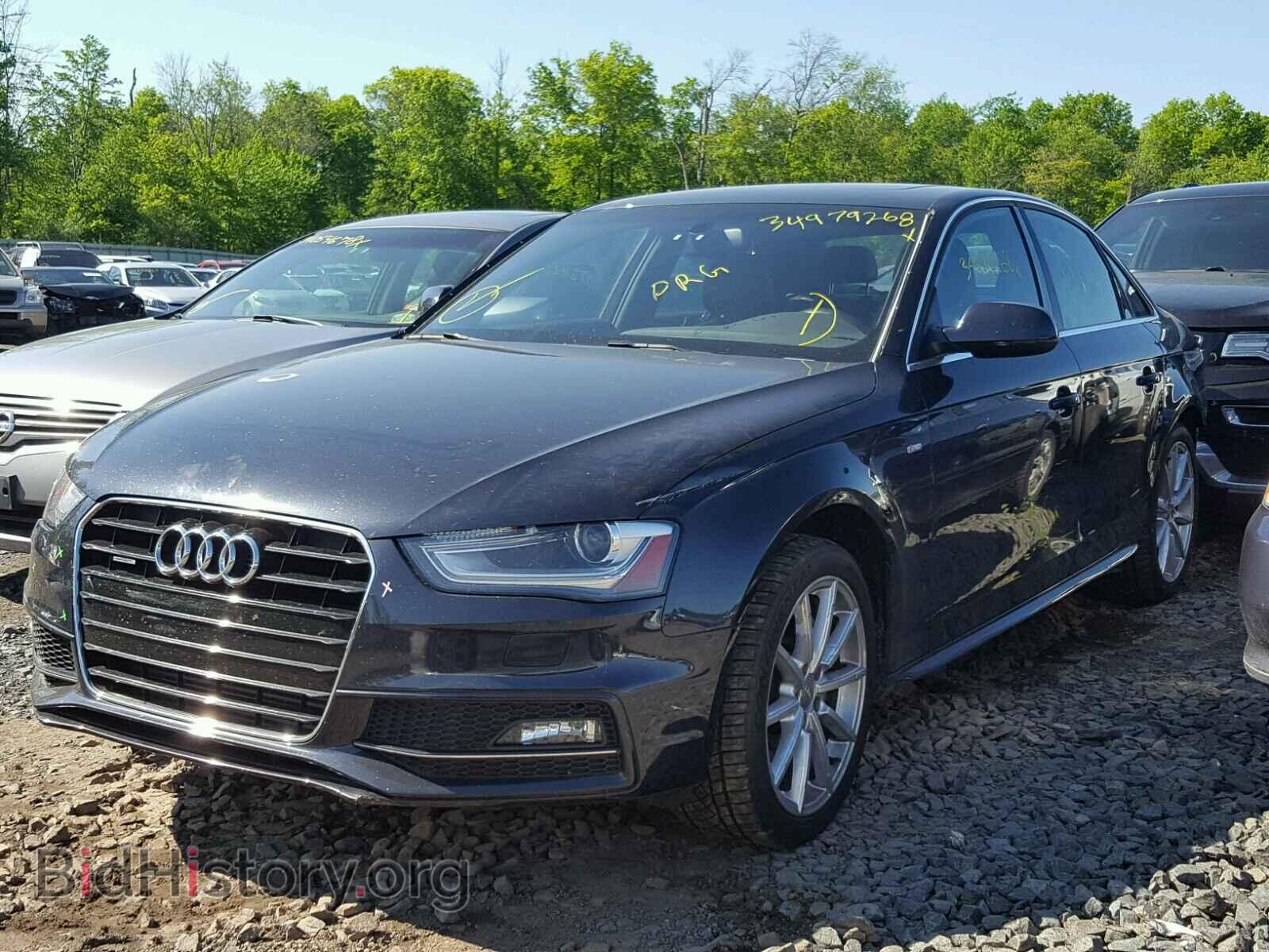 2014 AUDI A4 - VIN: WAUFFAFL9EA074483 - Фото 2