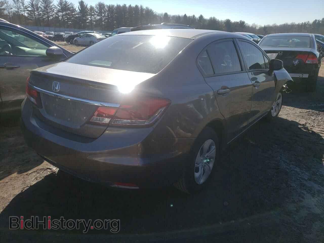 2013 HONDA CIVIC - VIN: 19XFB2F54DE202159 - Фото 4