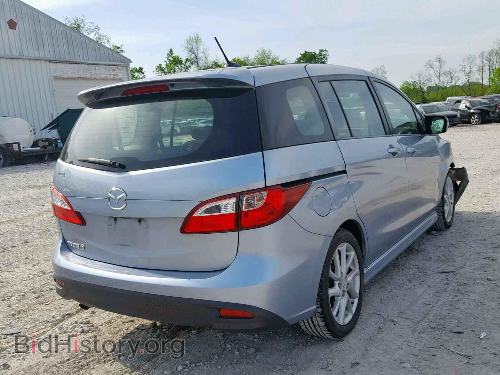 2012 MAZDA 5 - VIN: JM1CW2CL2C0105852 - Фото 4