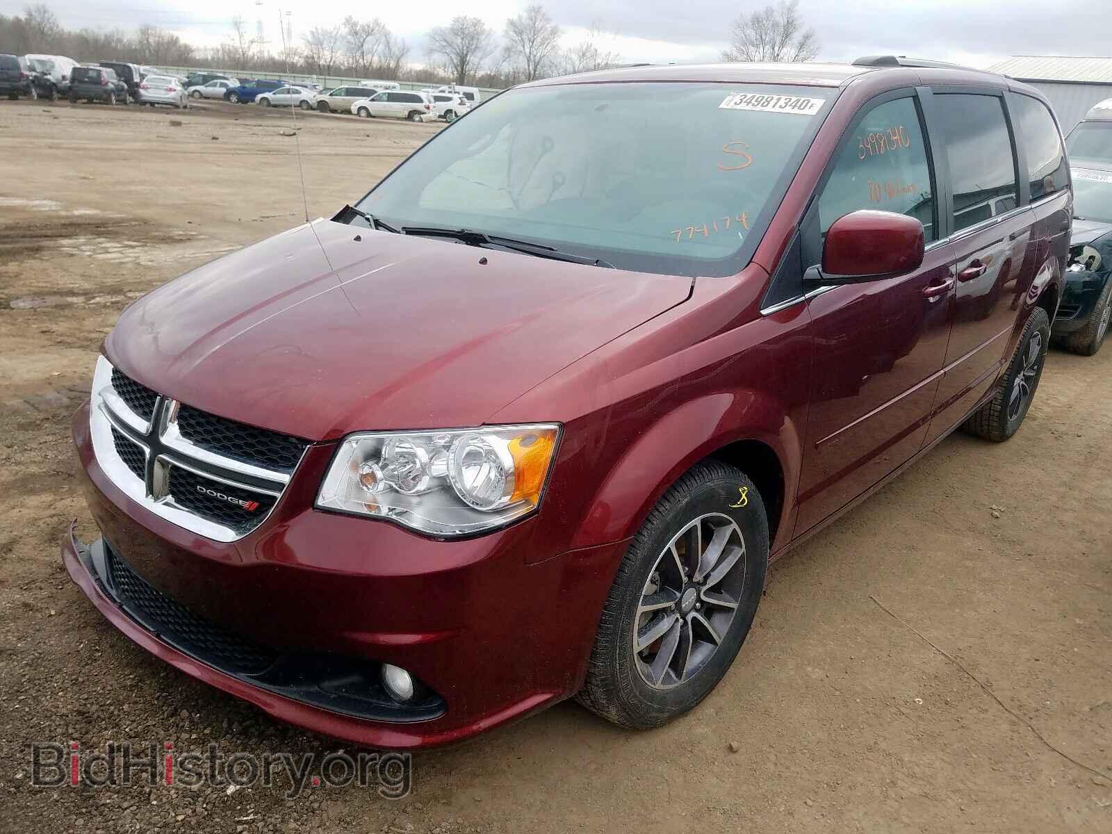 2017 DODGE CARAVAN - VIN: 2C4RDGCG1HR774174 - Фото 2