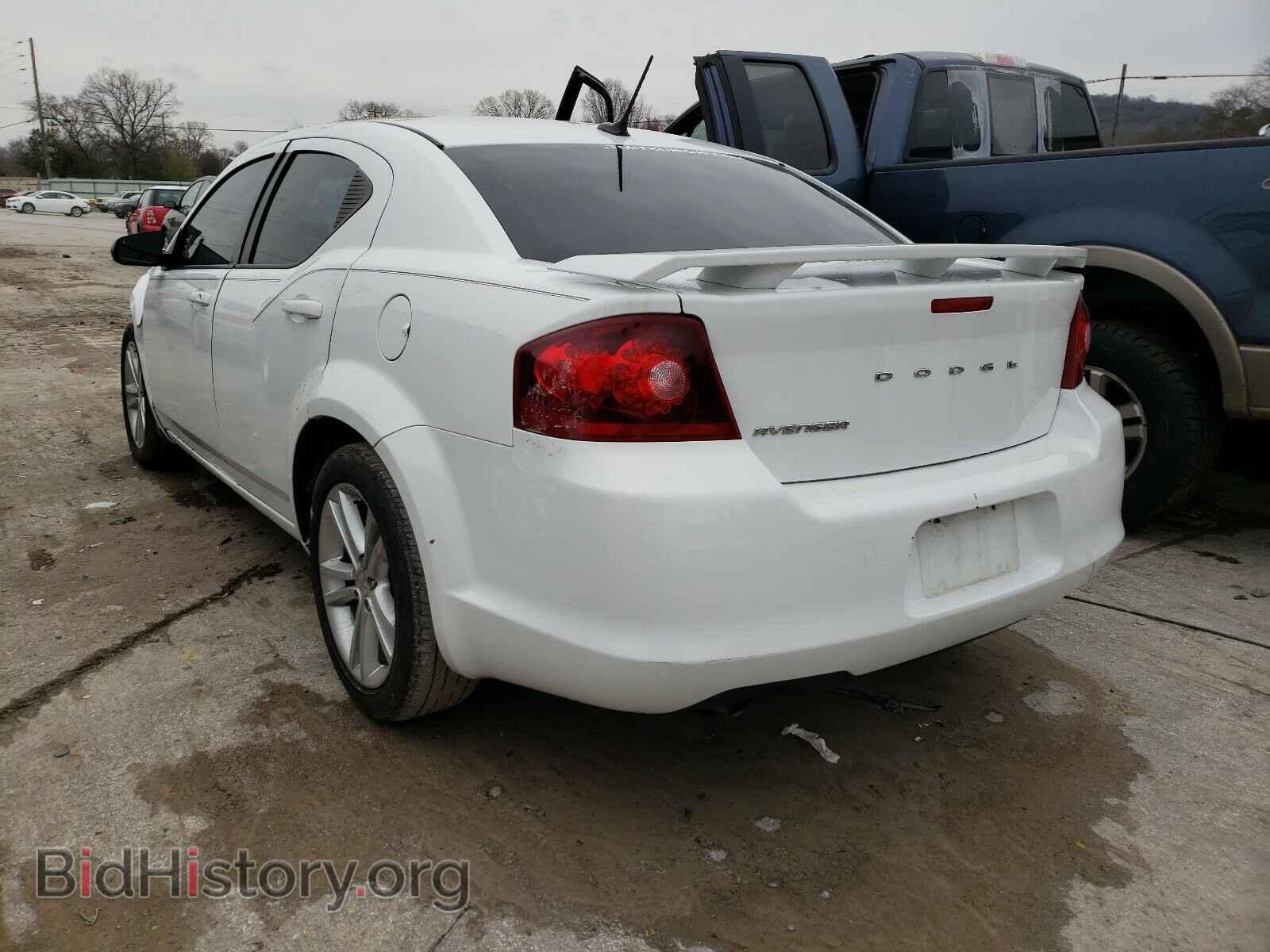 2013 DODGE AVENGER - VIN: 1C3CDZAGXDN652803 - Фото 3