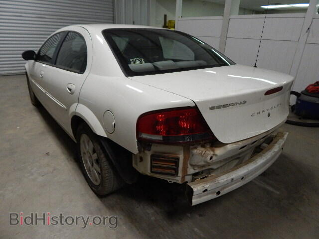 2003 CHRYSLER SEBRING - VIN: 1C3EL56R13N553168 - Фото 3