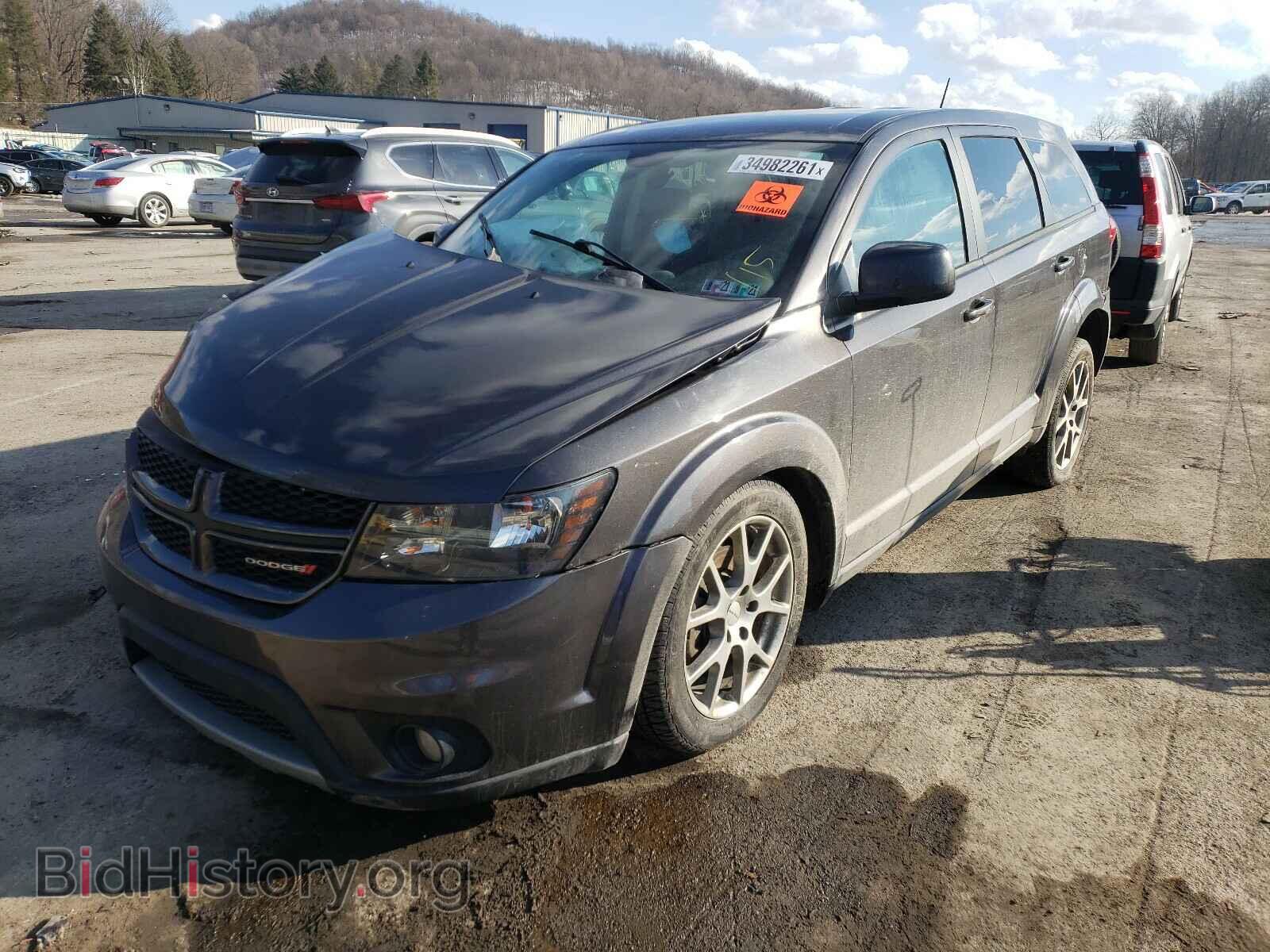 2016 DODGE JOURNEY - VIN: 3C4PDCEG3GT199181 - Фото 2