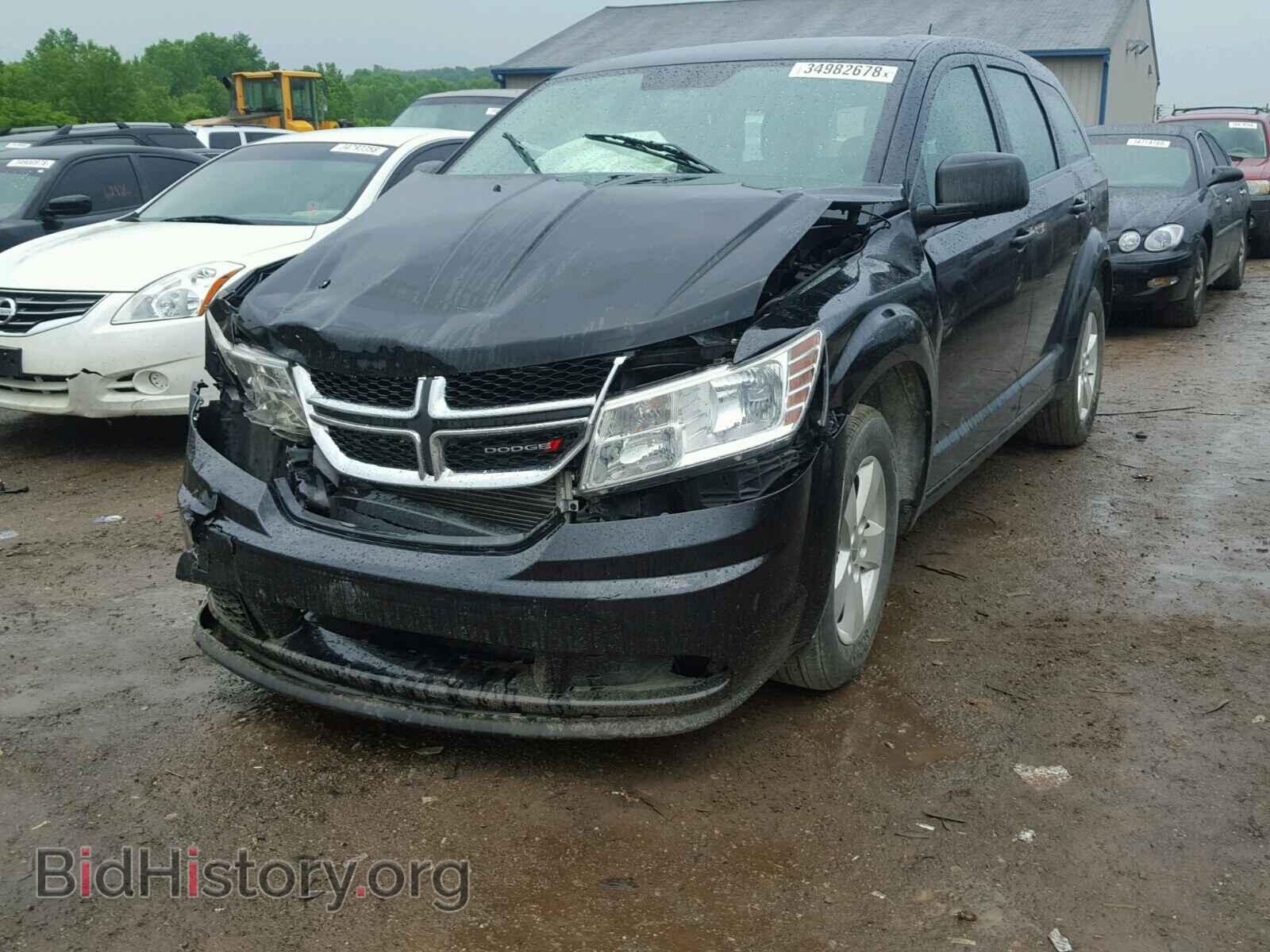 2013 DODGE JOURNEY - VIN: 3C4PDCABXDT578362 - Фото 2