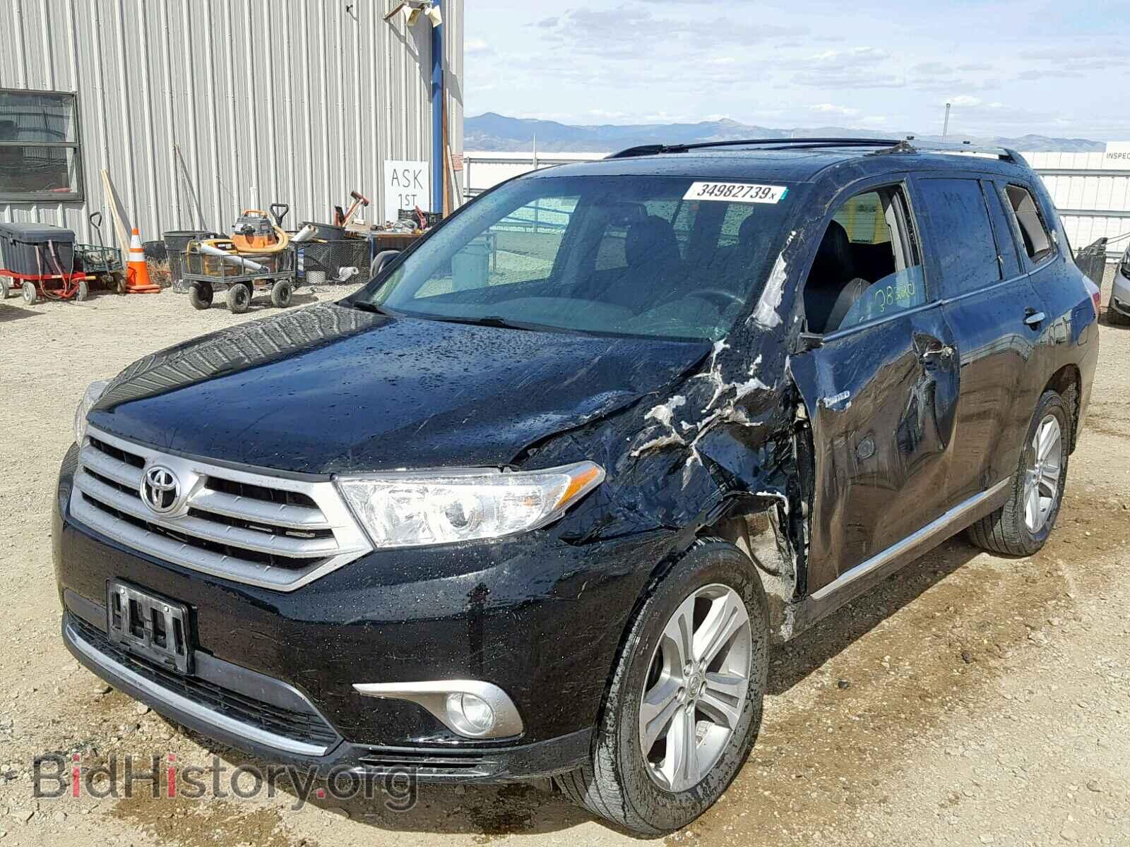 2012 TOYOTA HIGHLANDER - VIN: 5TDDK3EH5CS141014 - Фото 2