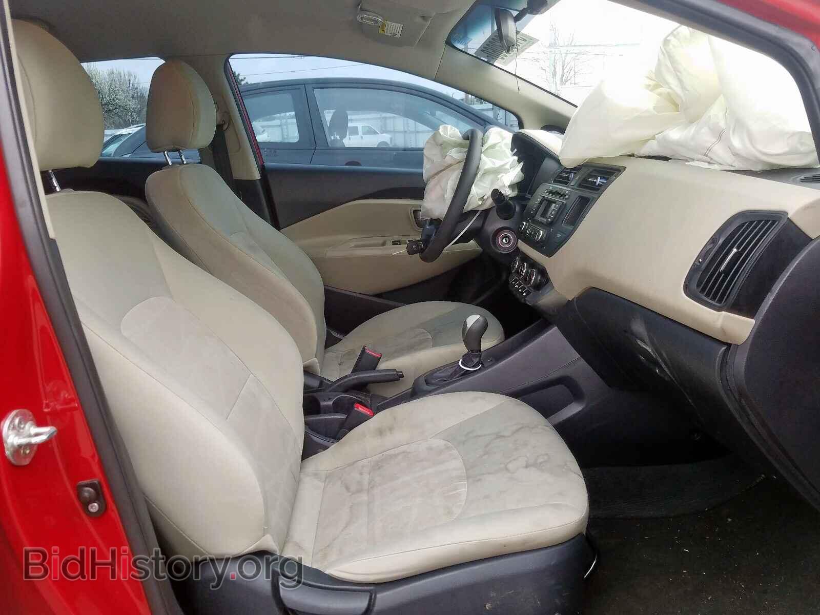 2013 KIA RIO - VIN: KNADM4A34D6270208 - Фото 5