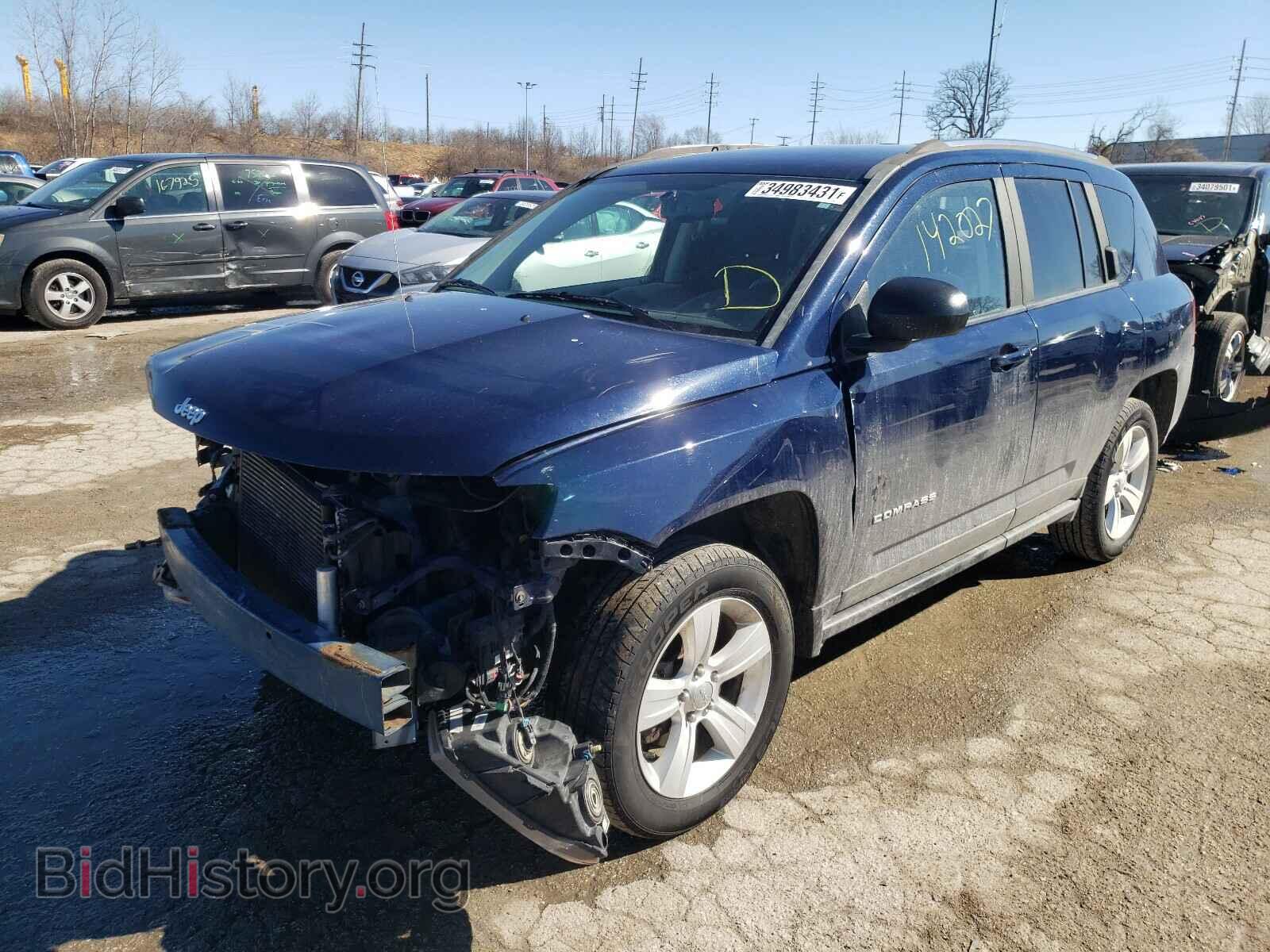 2014 JEEP COMPASS - VIN: 1C4NJCBB7ED890211 - Photo 2