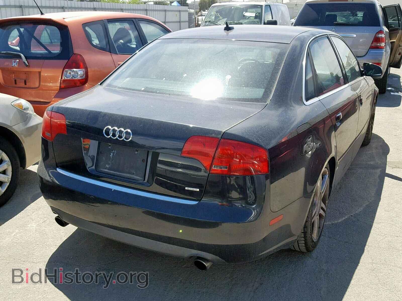 2007 AUDI A4 - VIN: WAUDF78E57A106227 - Фото 4