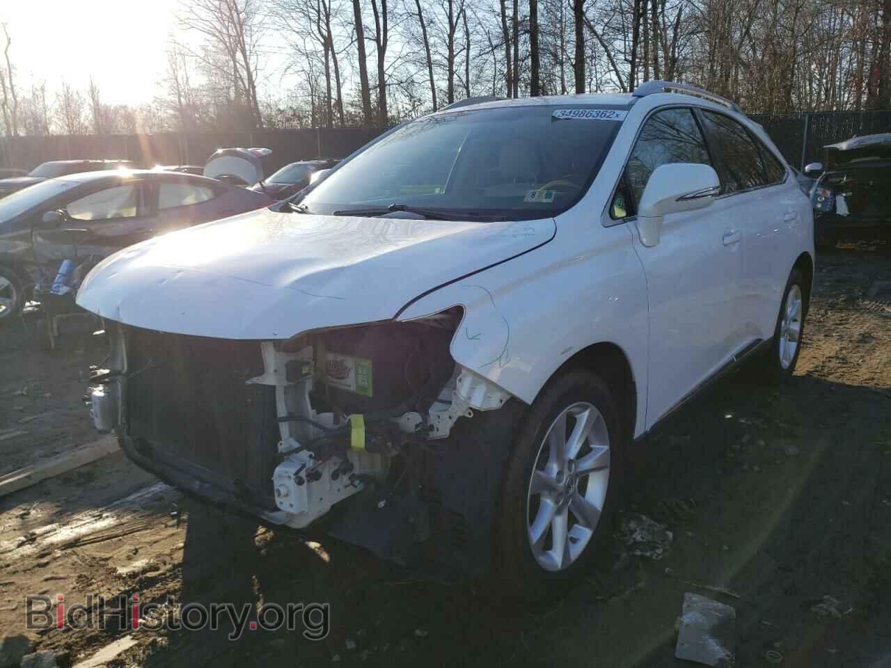 2011 LEXUS RX350 - VIN: 2T2BK1BA3BC087749 - Фото 2