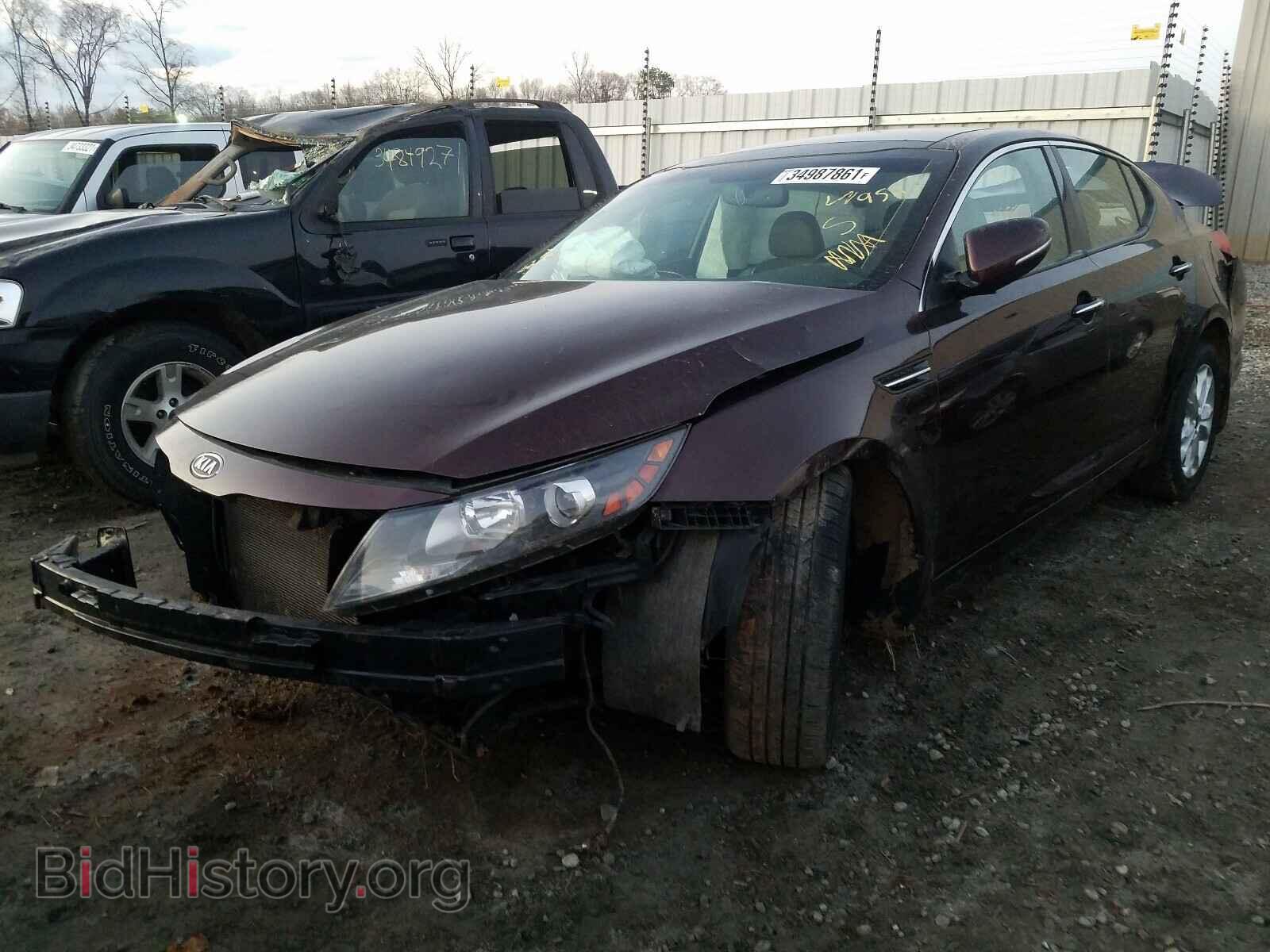 2011 KIA OPTIMA - VIN: KNAGN4A70B5110844 - Фото 2