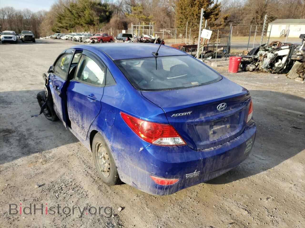 2014 HYUNDAI ACCENT - VIN: KMHCT4AE3EU613795 - Фото 3