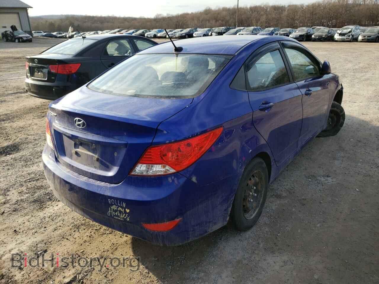 2014 HYUNDAI ACCENT - VIN: KMHCT4AE3EU613795 - Фото 4