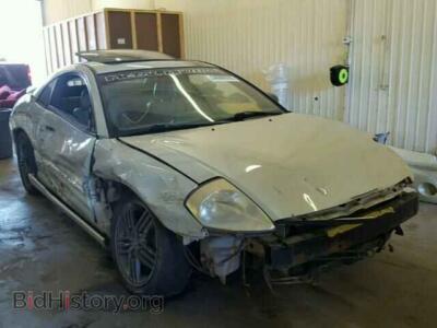 2003 Mitsubishi ECLIPSE Eclipse GT, white — VIN 4A3AC74H03E159769, Copart