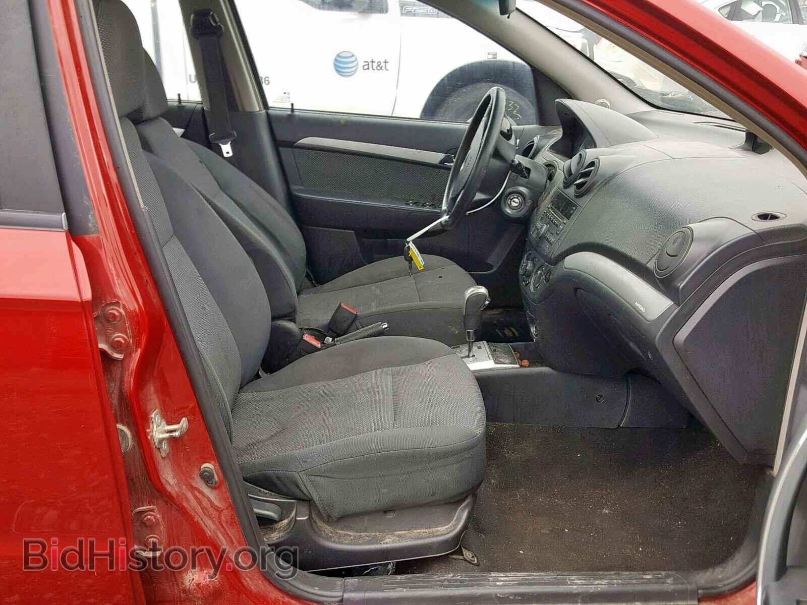 2011 CHEVROLET AVEO - VIN: KL1TD5DE5BB190302 - Фото 5
